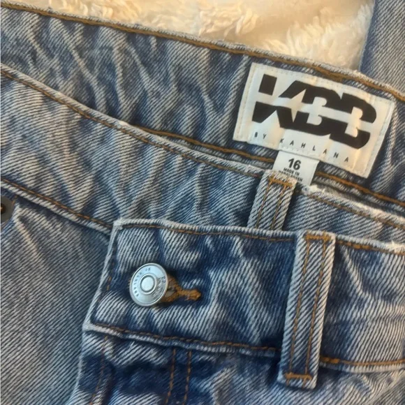 Nwt KBB by kahlana womens mid rise dylan jeans 16 - Picture 8 of 8